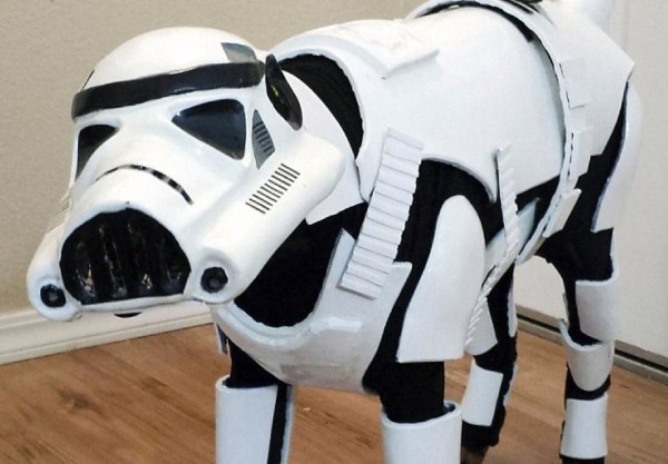 Storm Trooper Star Wars Dog Suit